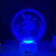 Lampa 3D Personalizata cu Nume – Zana din Padure