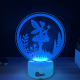 Lampa 3D Personalizata cu Nume – Zana din Padure