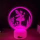 Lampa 3D Personalizata cu Nume – Zana din Padure