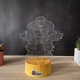 Lampa 3D Personalizata – Hulk