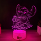 Lampa 3D Personalizata – Stitch cu Aparat Foto