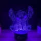 Lampa 3D Personalizata – Stitch Tribal