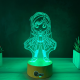 Lampa 3D Personalizata – Super Eroina