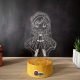 Lampa 3D Personalizata – Super Eroina