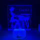 Lampa 3D Personalizata – Pianista cu Nume
