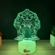 Lampa 3D Personalizata – Hulk
