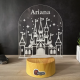 Lampa 3D Personalizata – Castel Magic
