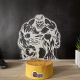 Lampa 3D – Hulk