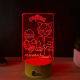 Lampa 3D Personalizata – Miraculous
