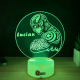 Lampa 3D Personalizata – Super Erou