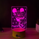 Lampa 3D Personalizata – Mickey Cool