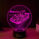 Lampa 3D Personalizata – Sonic Racing