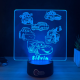 Lampa 3D Personalizata – Masinute Cars