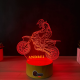 Lampa 3D Personalizata – Motocross Adventure