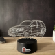 Lampa 3D Personalizata cu Masina – Model SUV Mercedes