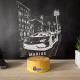 Lampa 3D Personalizata cu Masina Sport – Model Lamborghini