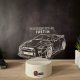 Lampa 3D Personalizata cu Masina Sport – Nissan GT-R