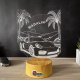 Lampa 3D Personalizata cu Masina Sport – Design Exotic Drive