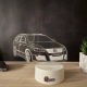 Lampa 3D Personalizata cu Masina – Volkswagen Edition
