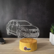 Lampa 3D Personalizata cu Masina – Audi SUV Edition
