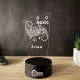 Lampa 3D Personalizata – Music Edition