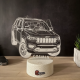 Lampa 3D Personalizata cu Masina – Jeep Edition