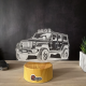 Lampa 3D cu Masina – Jeep Wrangler Edition