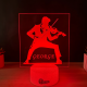 Lampa 3D Personalizata – Violonist cu Nume