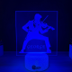 Lampa 3D Personalizata – Violonist cu Nume