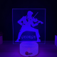 Lampa 3D Personalizata – Violonist cu Nume