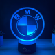 Lampa 3D cu Logo BMW – Editie Premium pentru Pasionati Auto