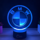 Lampa 3D cu Logo BMW – Editie Premium pentru Pasionati Auto