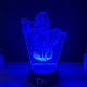 Lampa 3D Personalizata – Pompierul Erou