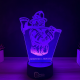 Lampa 3D Personalizata – Pompierul Erou