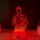 Lampa 3D – Fotbalist cu Mingea (Model Nr. 7)