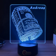 Lampa 3D Personalizata – Teanc de Bani