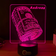 Lampa 3D Personalizata – Teanc de Bani