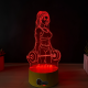 Lampa 3D Personalizata – Fitness Girl