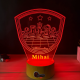 Lampa 3D cu Nume Personalizat – Sah Master