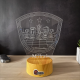 Lampa 3D cu Nume Personalizat – Sah Master