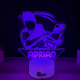 Lampa 3D cu Nume Personalizat – Tenis Player