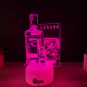 Lampa 3D Personalizata – Whisky Edition