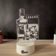 Lampa 3D Personalizata – Whisky Edition