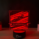 Lampa 3D cu Nume Personalizat – Inotatoare in Actiune