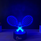 Lampa 3D cu Design Tenis – Double Racket