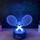 Lampa 3D cu Design Tenis – Double Racket