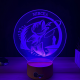 Lampa 3D cu Nume Personalizat – Pasiune pentru Pescuit