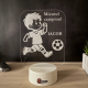 Lampa 3D Personalizata – Miculutul Campion