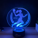 Lampa 3D Personalizata – Handbalista