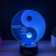 Lampa 3D – Yin si Yang